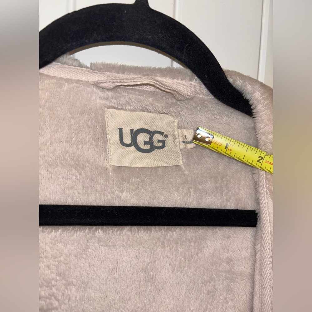 Ugg Miranda Hooded Ivory Cream Robe Size Large - Picture 6 of 9